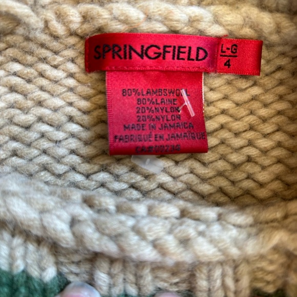 Springfield Lambswool sweater - Picture 3 of 6